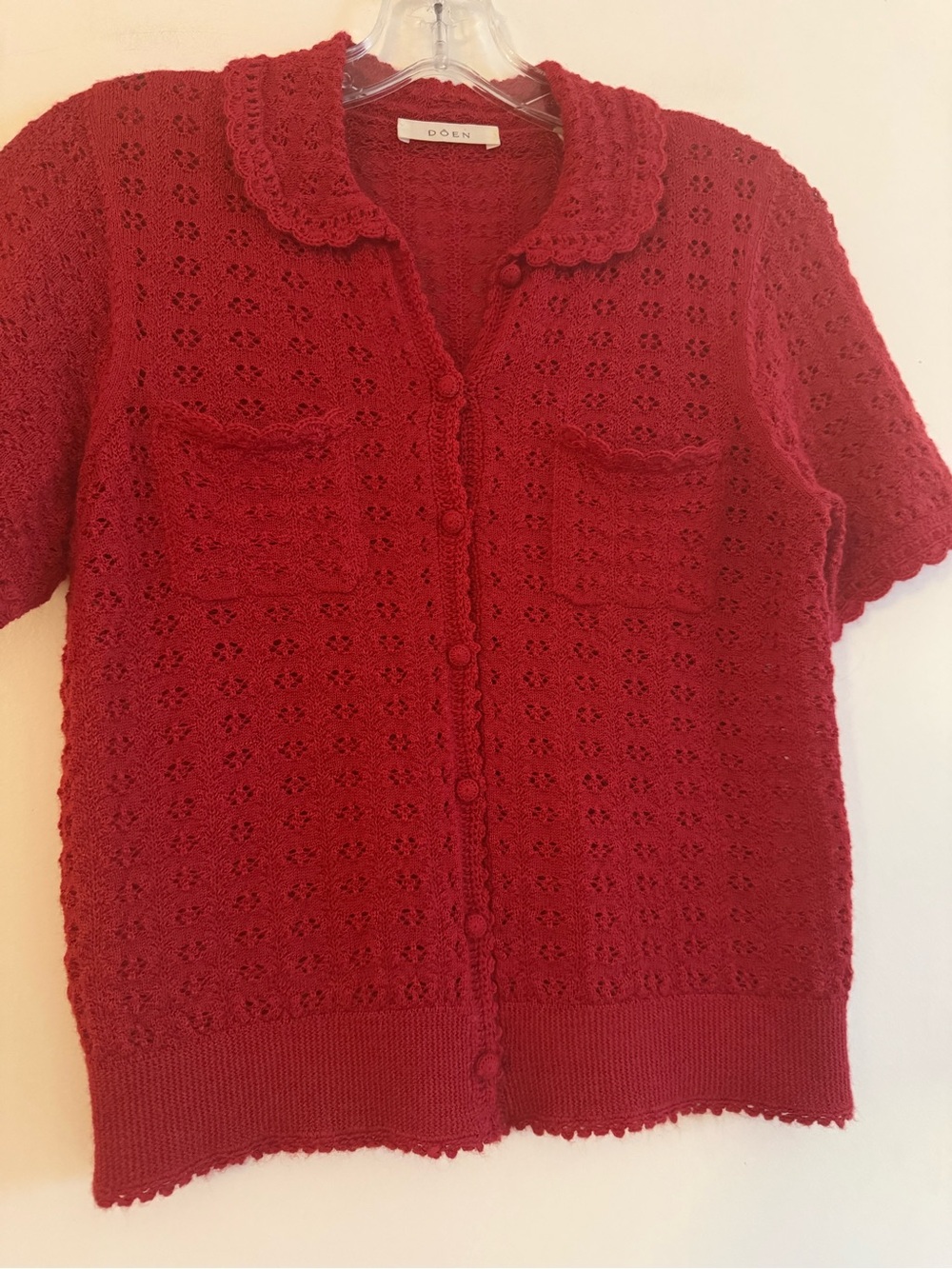 Doen Gloriana Top in Wild Cherry - Picture 4 of 11